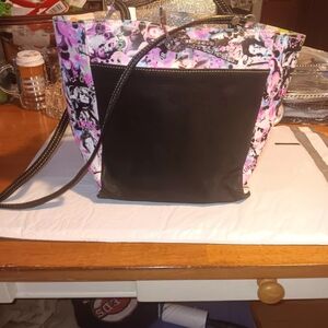 Chic Black and Pink Tote Bag